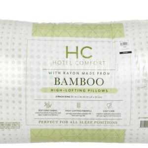 Hotel Comfort 2 Pk King High-Lofting Pillows