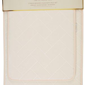 Borghese 2 Pc Memory Foam Bath Rug Set
