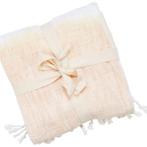 LR Home 50 In X 60 In Shibori Handmade Throw Blanket