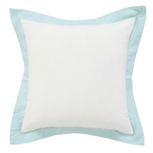 LR Home 20x20 Bordered Flange Trim Decorative Pillow