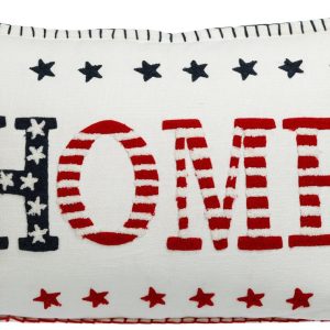 Lush 20 in Home Americana Decorative Pillow