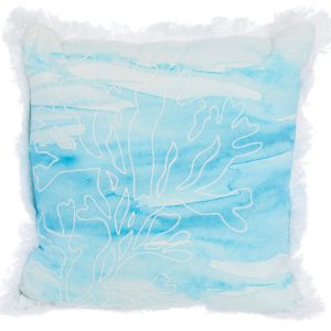 Coastal Home 18x18 Sea Coral Pillow