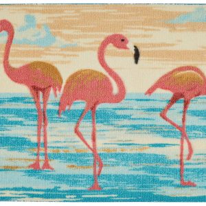 Nourison 20x32 Flamingo Accent Rug