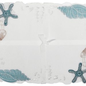 Homewear 4 Pk Seafloor Symphony Rectangular Placemats