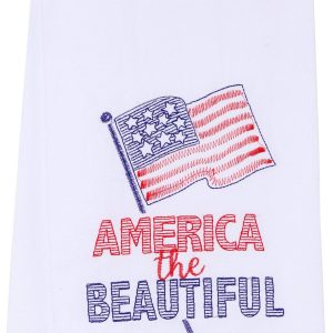 Kay Dee Designs 18x28 Americana Flour Sack Kitchen Towel