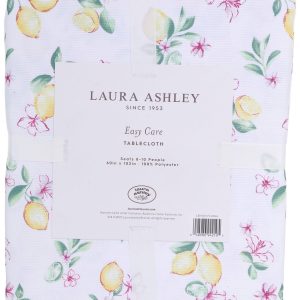 Laura Ashley 60x102 Lemon Tablecloth