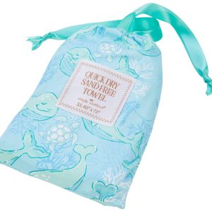 Simply Southern 40x72 Whale Print Quick Dry Sand Free Towel