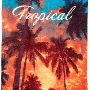 Body Glove Vaporwave Tropics Beach Towel