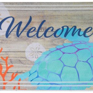 Apache Mills Welcome Sea Turtle Doormat
