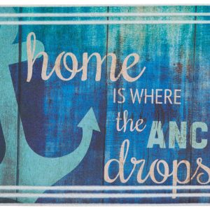 Apache Mills Home Is Where the Anchor Drops Doormat