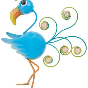 Regal Arts & Gifts 11 in Metal Dancing Bird Garden Accent