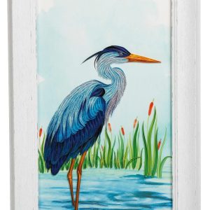 Gotham 12x20 Heron Quilled Art