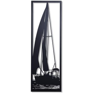 Stylecraft 36x12 Metal Sailboat Wall Decor