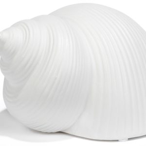 Sagebrook Home 6 in Ceramic Shell Home Accent