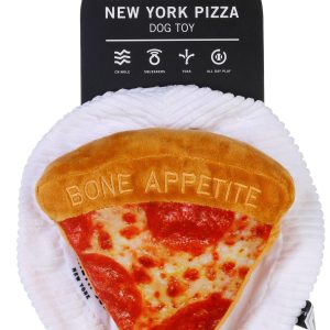 Kenneth Cole 9 in NYC Pizza on a Plate Dog Toy