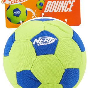 Nerf Pet AirTuff Soccer Ball Pet Toy, 5in.
