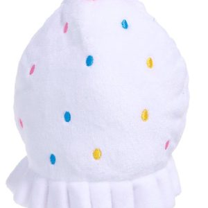 Giftable World 10 in Ice Cream Cone Pet Toy with Squeaker