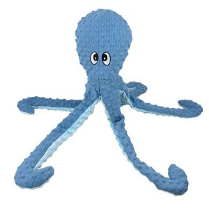 Petlou 16 in Dotty Friends 2.0 - Baby Blue Octopus Dog Toy
