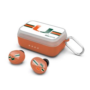 Miami Hurricanes True Wireless Earbuds