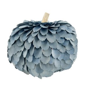 Brighten the Season 9 in. Woodcurl Pumpkin Decor