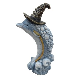 Brighten the Season Halloween 22in.LED Witch Dolphin