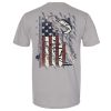 Reel Legends Mens Hooked On Freedom Short Sleeve T-Shirt
