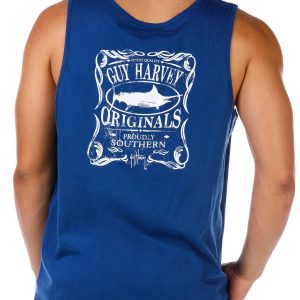 Guy Harvey Men's Sleeveless Album Cover Tank Top