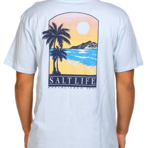 Salt Life Mens Short Sleeve Printed Graphic Tee