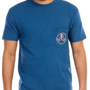 Salt Life Mens Skull & Poles T-Shirt