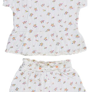 Jessica Simpson Baby Girls 2 Pc Floral Shorts Set