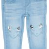 BLUE INK Toddler Girls Flip Sequin Lurex Heart Kitty Pants