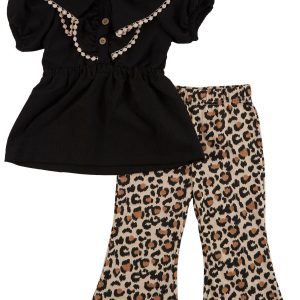 Rachel Zoe Toddler Girls 2 pc Chiffon Top Pants Set