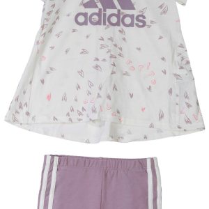 Adidas Toddler Girls Active 2 Pc Shirt Shorts Set