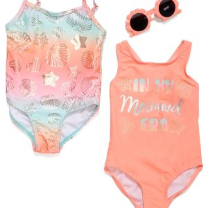 2PK Little Girls Swimsuit