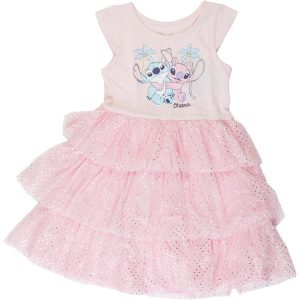 Stitch Toddler Girls Glitter Tutu Dress