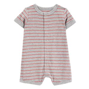 Carters Baby Boy Crab Short Sleeve Romper