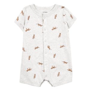 Carters Baby Boy God Short Sleeve Romper