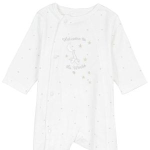 Little Me Baby Boys Welcome to the World Footed Sleeper