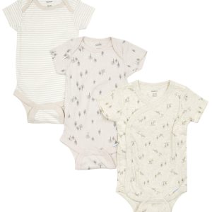 Gerber Baby Boys 3 Pk Fox Print Creepers