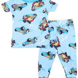 Disney Baby Boys Mickey Mouse Racing 2-pc. Pajama Set