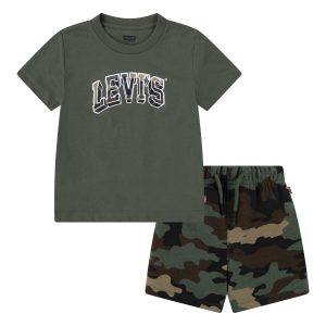 Levi's Toddler Boys 2 Pc Shorts Set