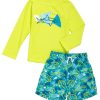 Floatmini Toddler Boys 2 Pc Swim Shorts Set