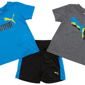 Puma Toddler Boys 3 Pc Tees Set