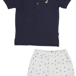 Nautica Toddler Boys 2 Pc Shorts Set