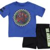 Marvel Toddler Boys 2 Pc Spiderman Shorts Set