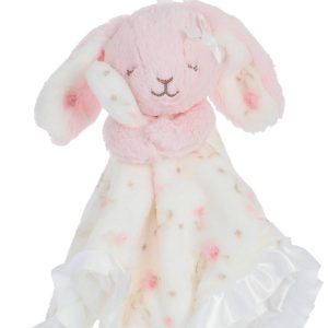 Little Me 15 in Plush Bunny Snuggle Blanket Toy