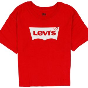 Levi's Big Girls Logo Print Crop Top