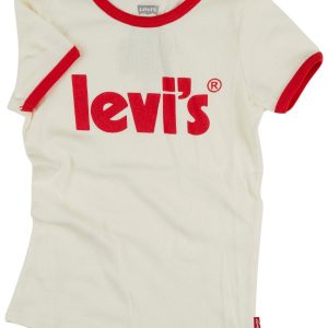 Levi's Big Girls Meet & Greet Rib Ringer Top