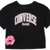 Converse Big Girls 2 Pc Logo Tee Set