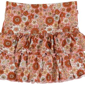 Levi's Big Girls Floral Tiered Skirt